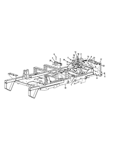 Frame Diagram and Parts List for S7237-KW LP-53AP8DU8750-999cc Cub Cadet Lawn Tractor